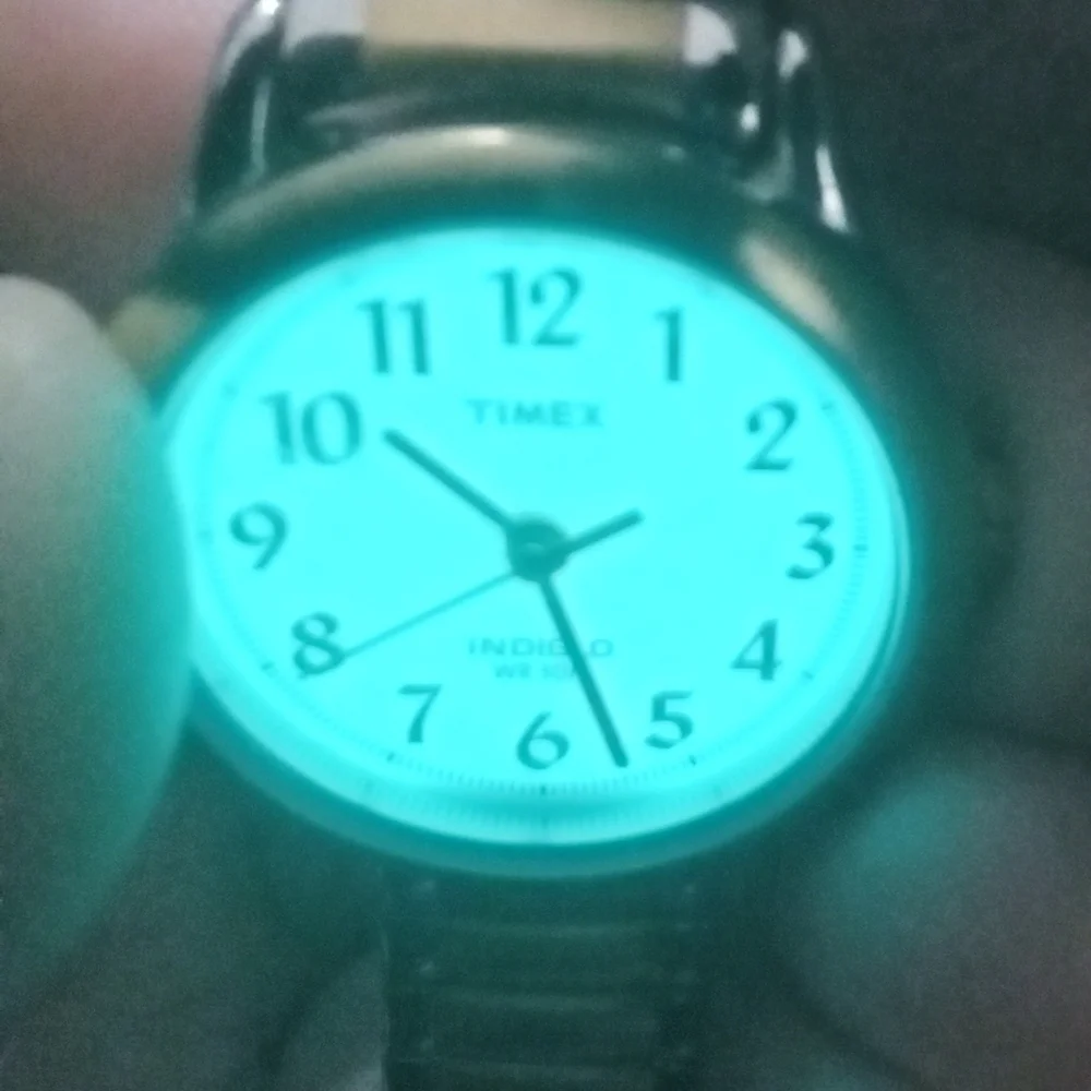 Vintage Timex Two-Tone Indiglo Watch